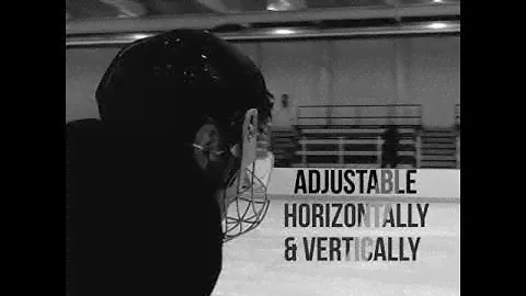 Not your average hockey face protection 💯