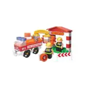 Конструктор Bauer Fireman 739 Пожарная машина и пожарный гидрант-2