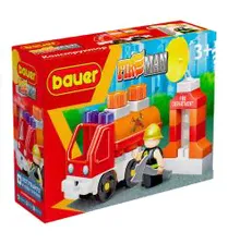 Конструктор Bauer Fireman "Пожарная машина с цистерной"