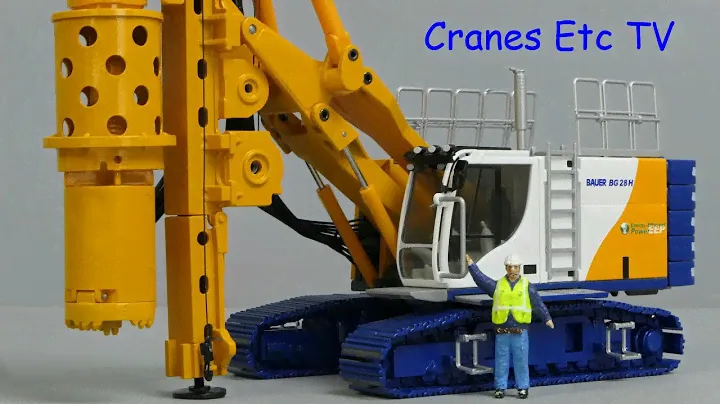 Conrad Bauer BG 28 H Drilling Machine by Cranes Etc TV