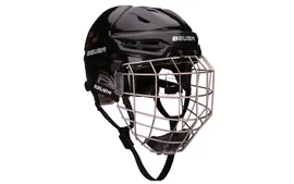 Шлем хоккейный+маска BAUER RE-AKT 95 Combo p.S (черный)