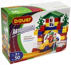 Конструктор Bauer Автодорога. 50 деталей (325)
