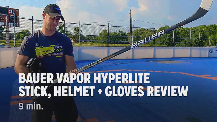 Обзор клюшки, шлема и перчаток Bauer Vapor Hyperlite