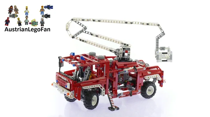 Lego Technic 8289 Fire Truck - Lego Speed Build Review